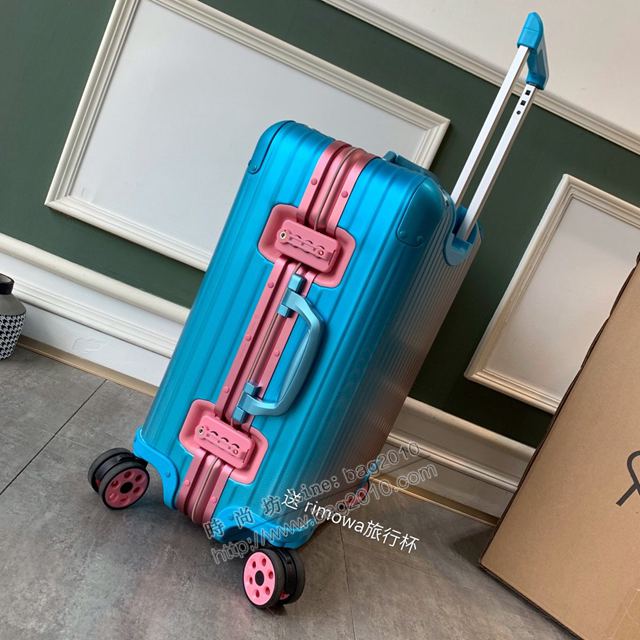 Rimowa拉杆箱 66650 Alex Israel X rimowa行李箱 全鋁鎂合金 日默瓦拉箱 新款聯名旅行箱xzx1157